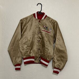 Vintage Chalkline NFL SF San Francisco 49’ers Football Button Closure Jacket